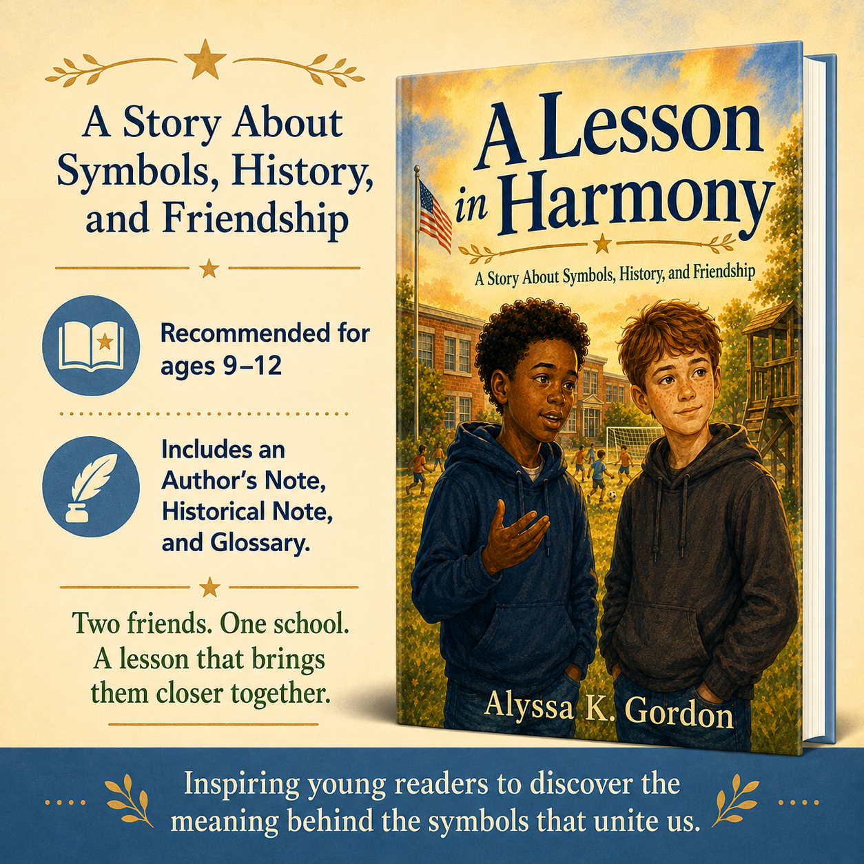 A Lesson in Harmony: An Illustrated Children’s Story About Symbols, History & Friendship - Image 3