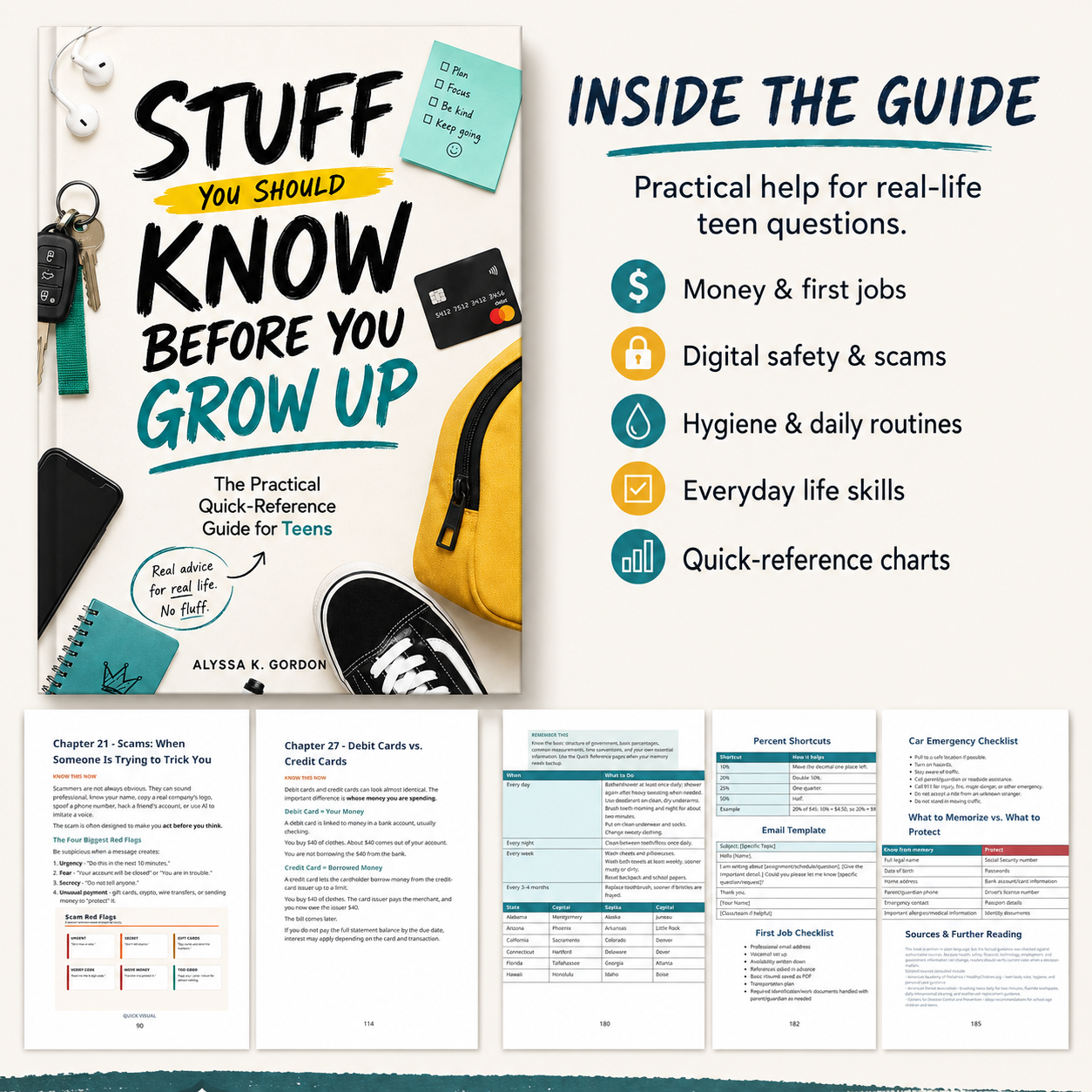 Stuff You Should Know Before You Grow Up – Practical Life Skills Guide for Teens (Digital PDF) - Image 2